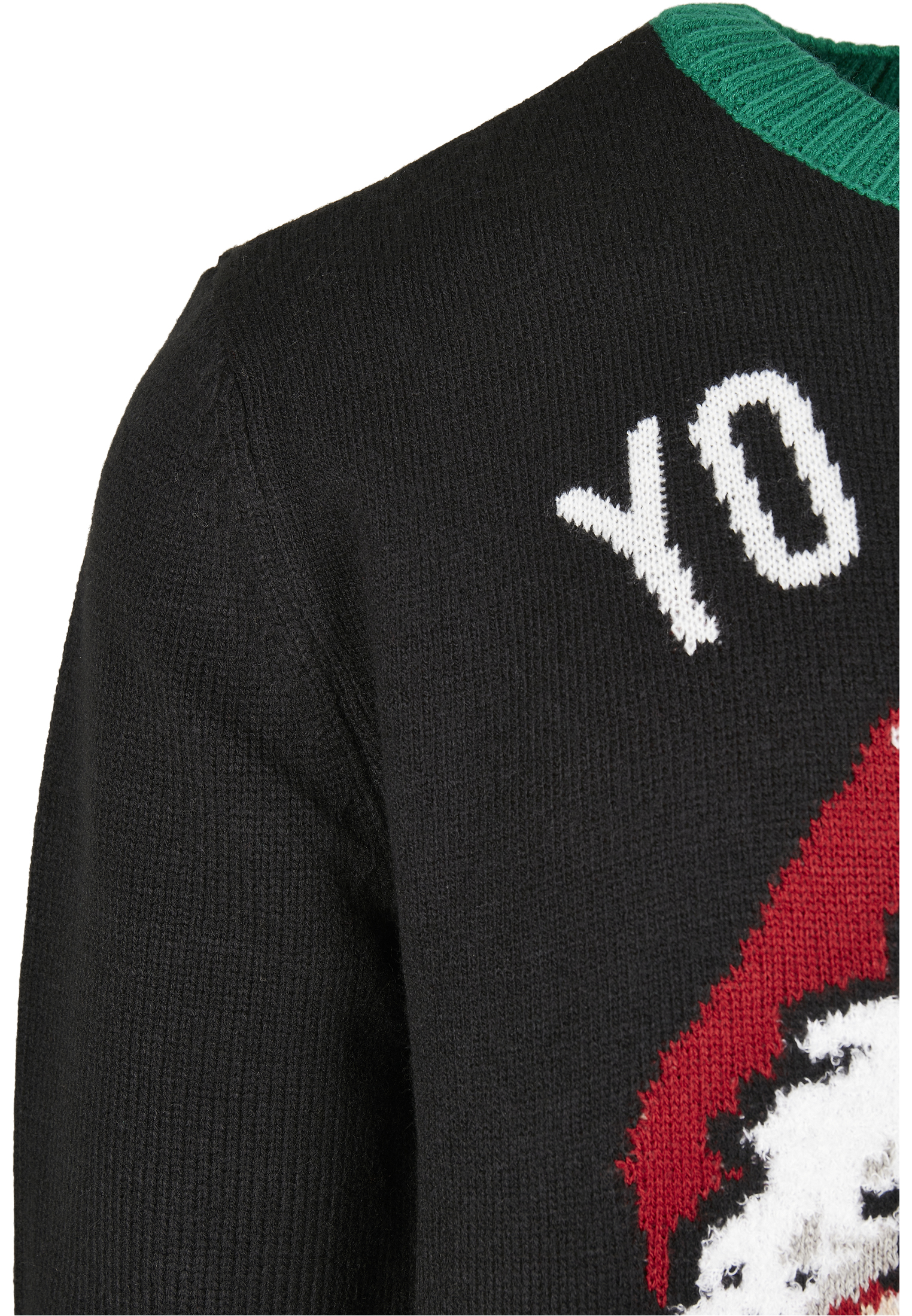 Crewnecks Ho Ho Ho Sweater in Farbe black