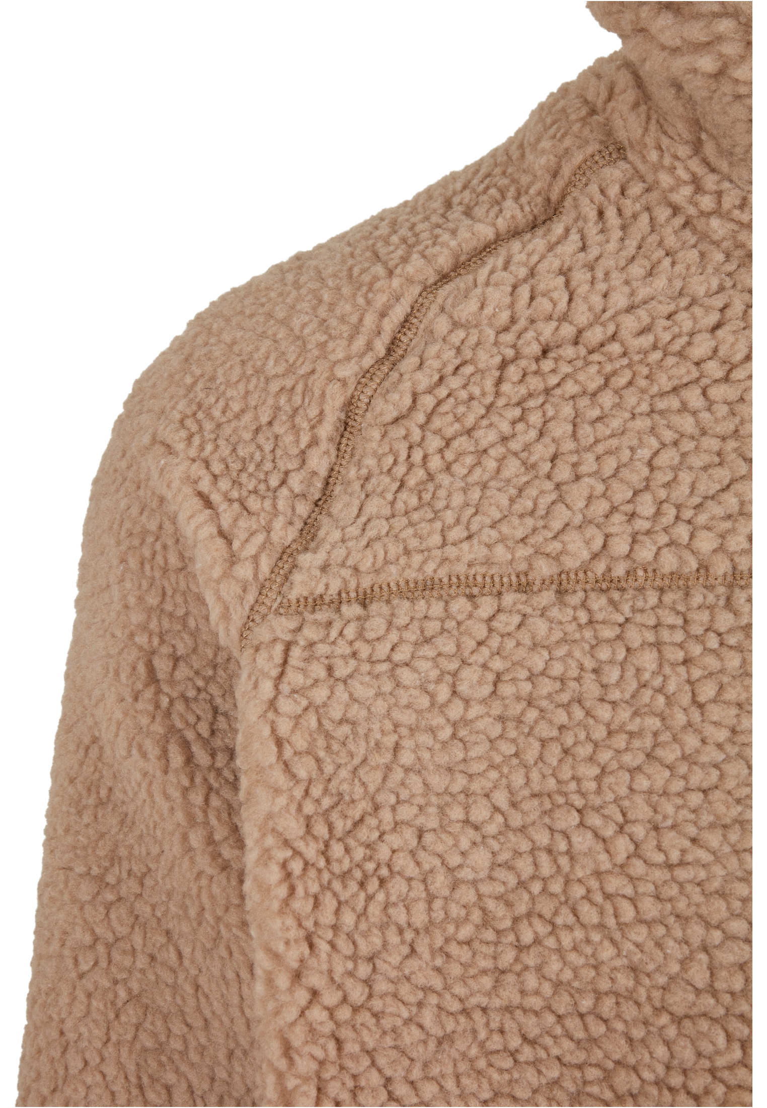 Jacken Teddyfleece Jacket in Farbe camel