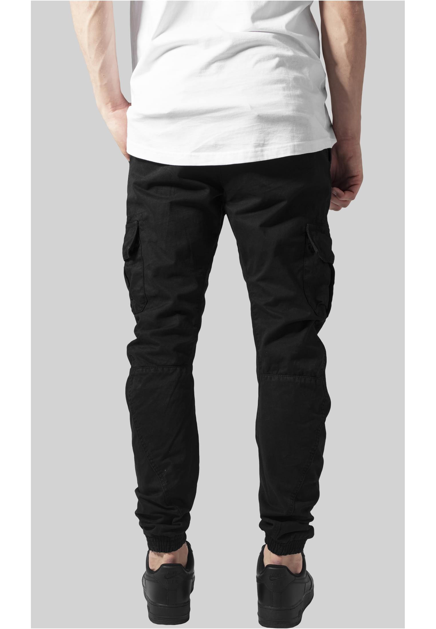 Sweatpants Cargo Jogging Pants in Farbe black