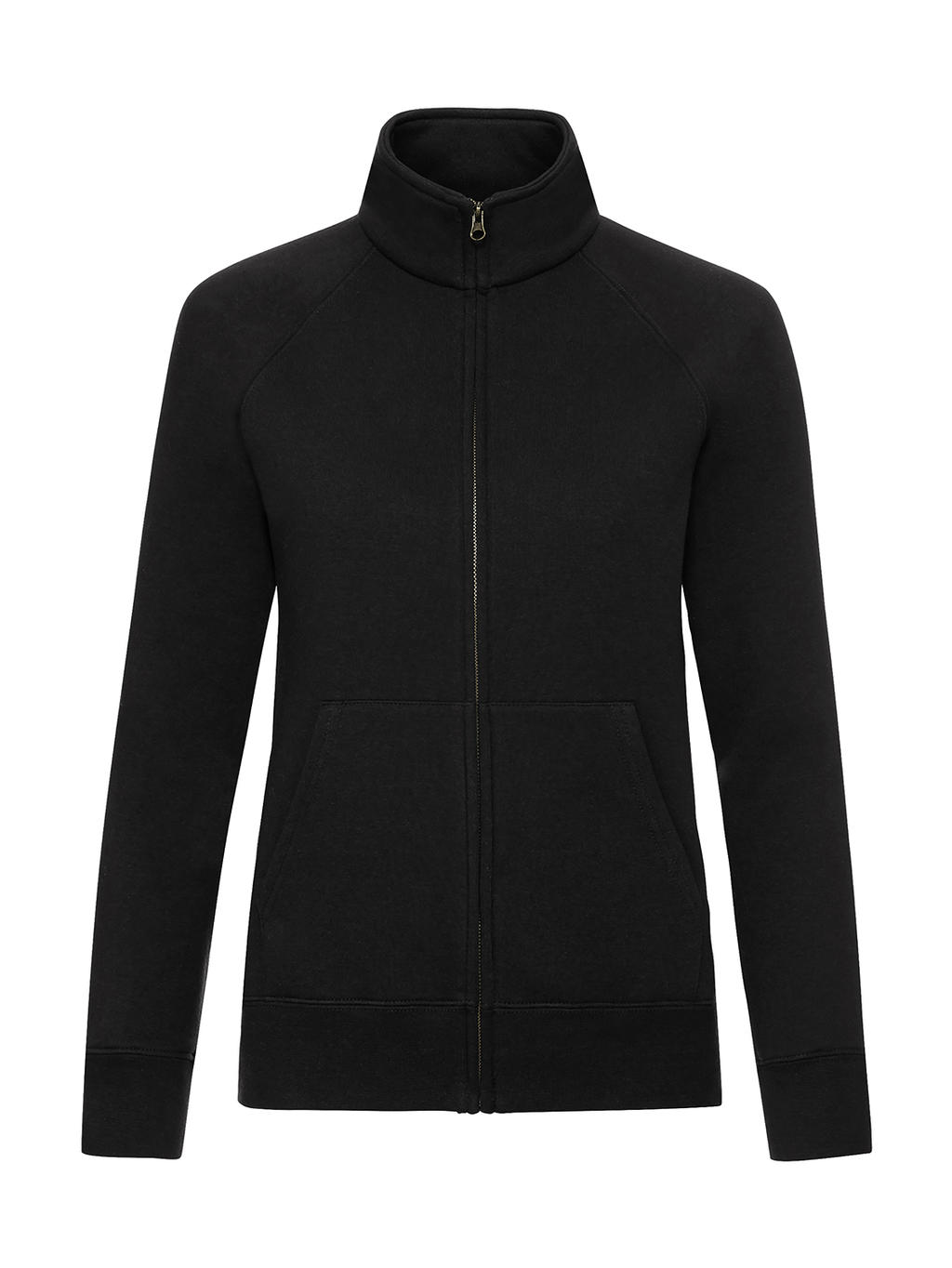  Ladies Premium Sweat Jacket in Farbe Black