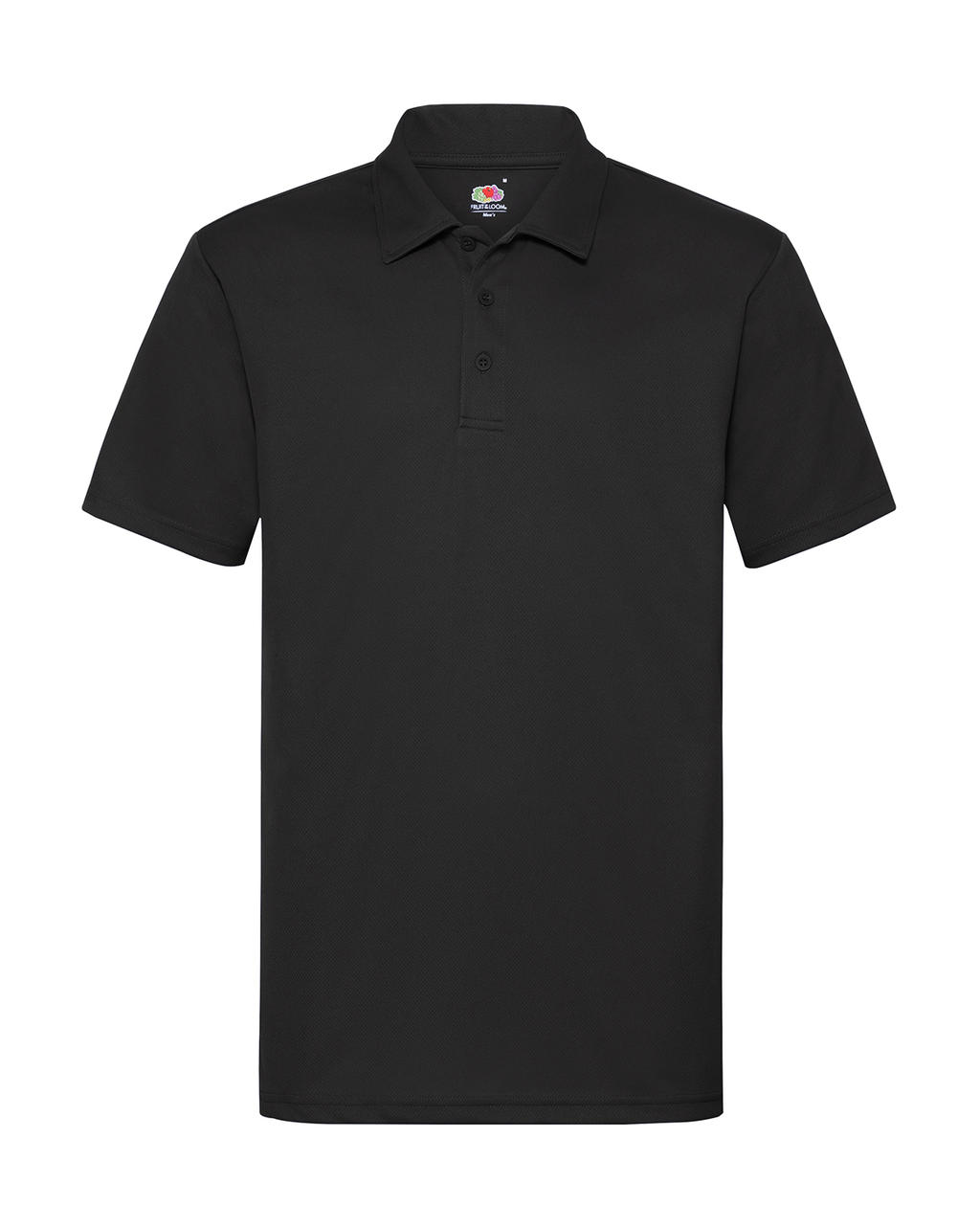  Performance Polo in Farbe Black