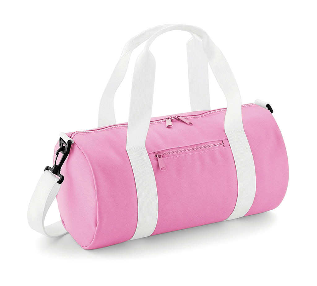  Mini Barrel Bag in Farbe Classic Pink/White