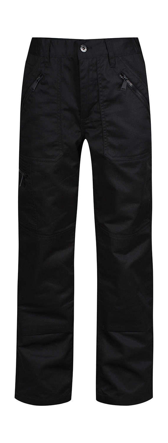  Womens Pro Action Trousers (Reg) in Farbe Black