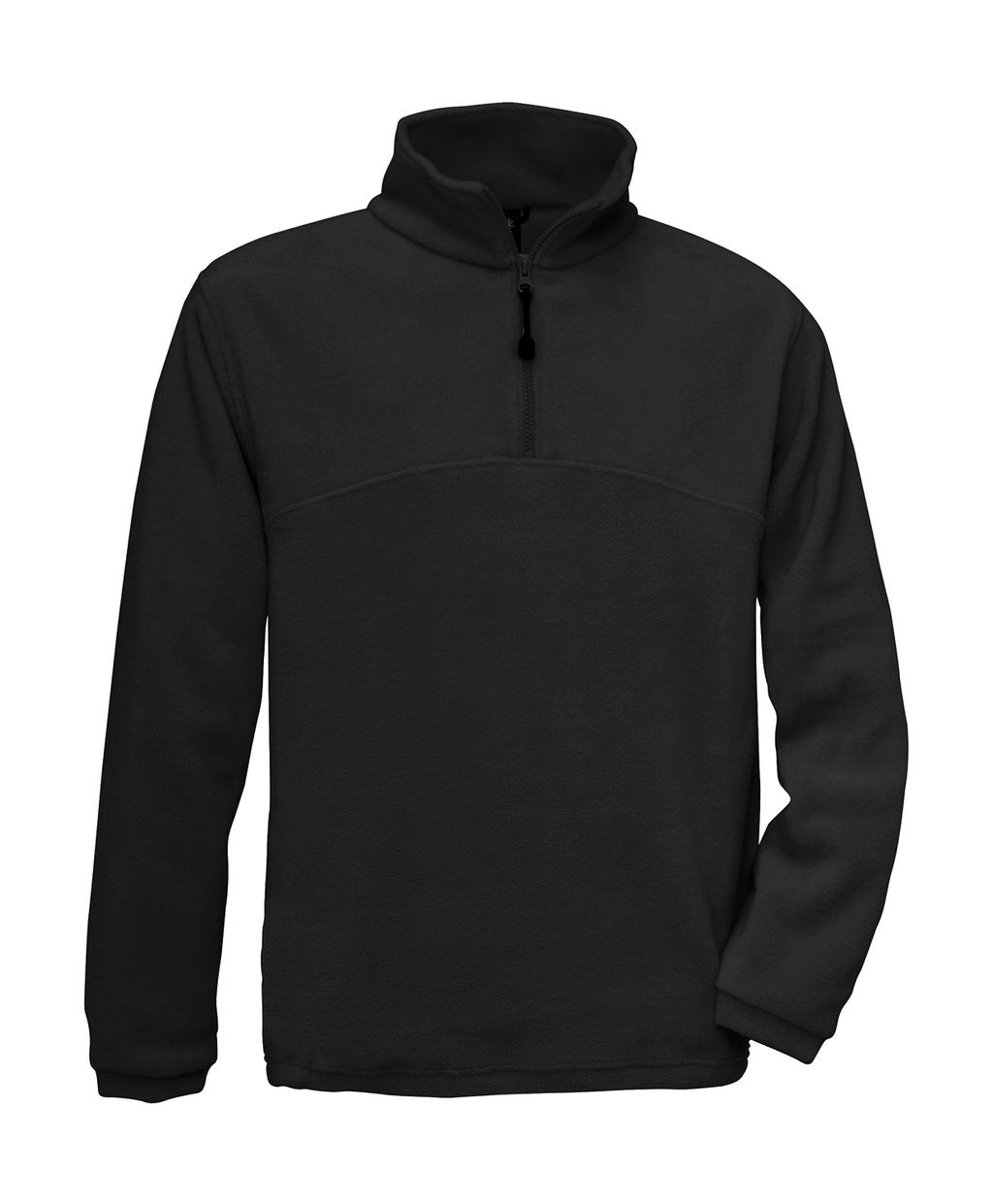  Highlander+ 1/4 Zip Fleece Top in Farbe Black