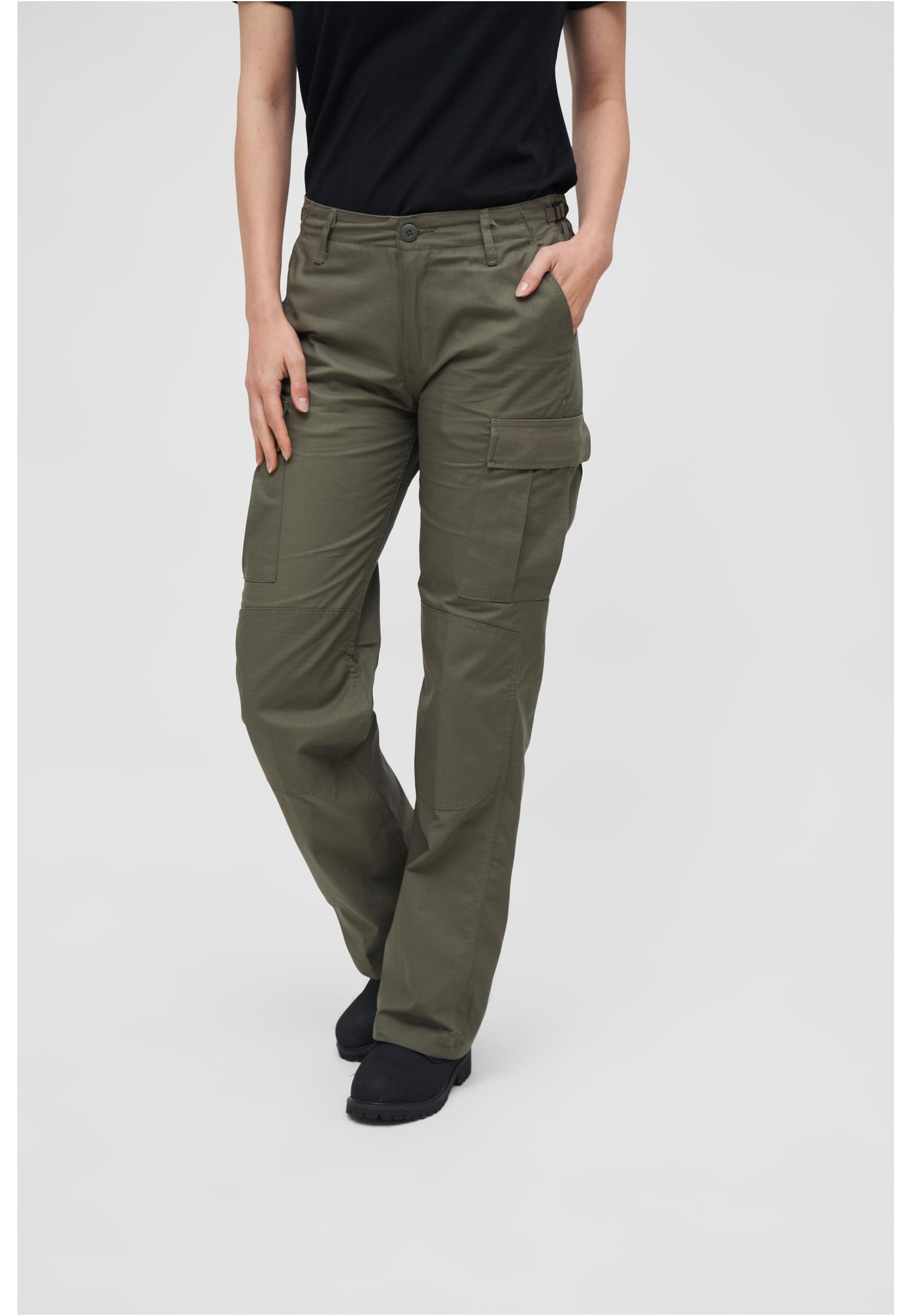 Jacken Ladies BDU Ripstop Trouser in Farbe olive
