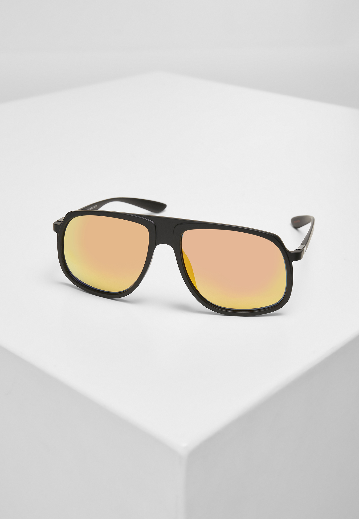 Sonnenbrillen 107 Chain Sunglasses Retro in Farbe blk/yellow