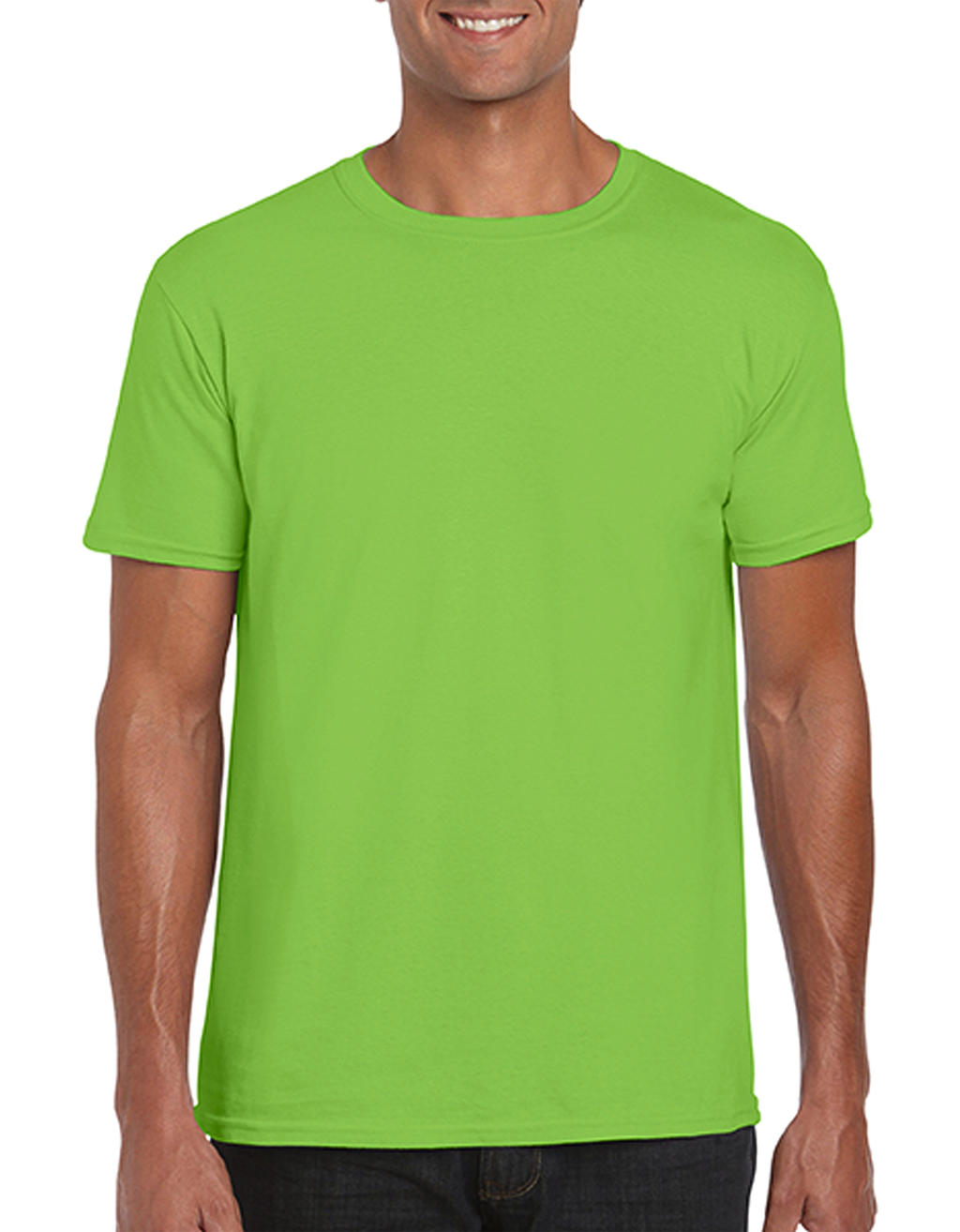  Softstyle? Ring Spun T-Shirt in Farbe Lime