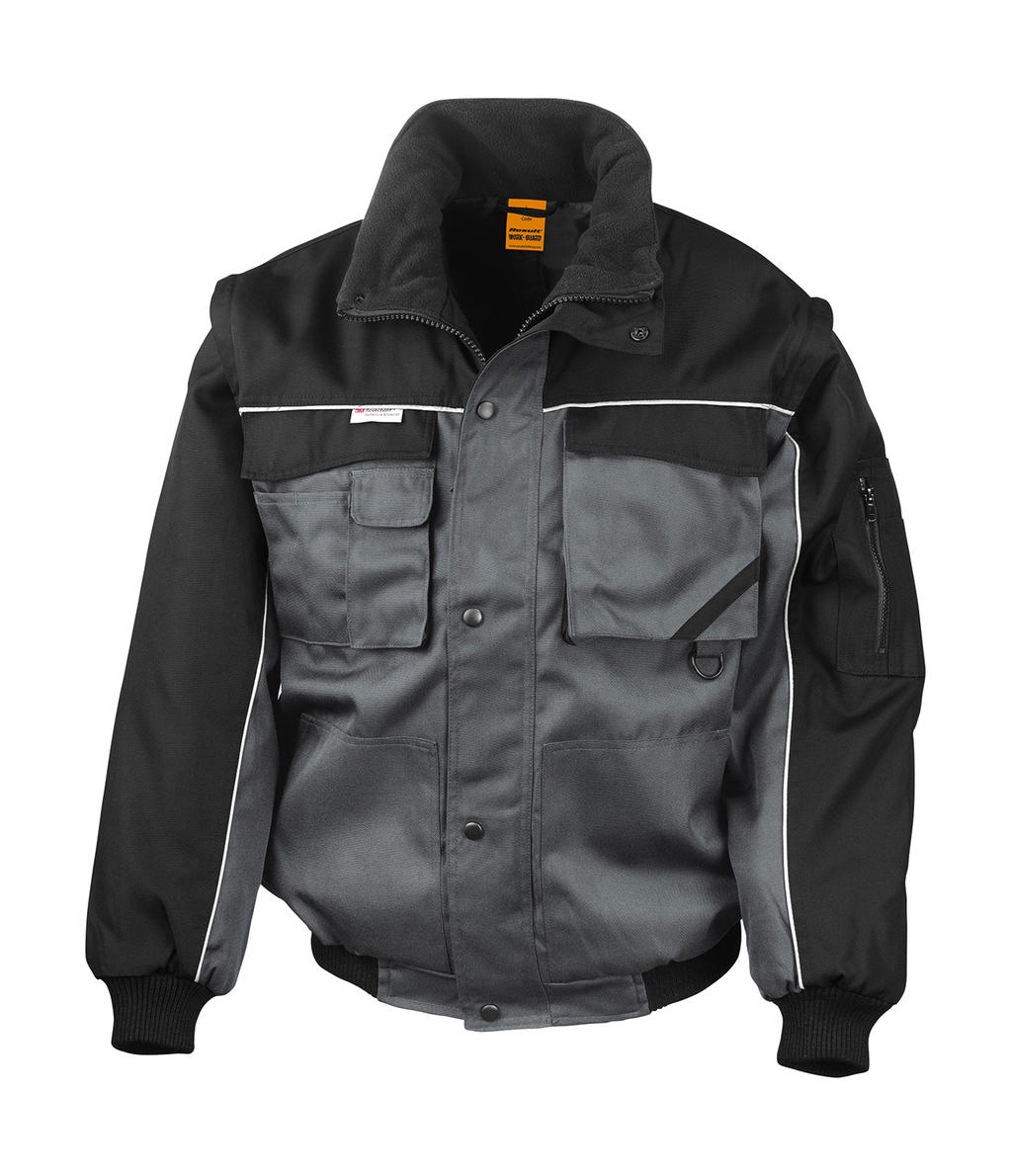  Heavy Duty Jacket in Farbe Grey/Black