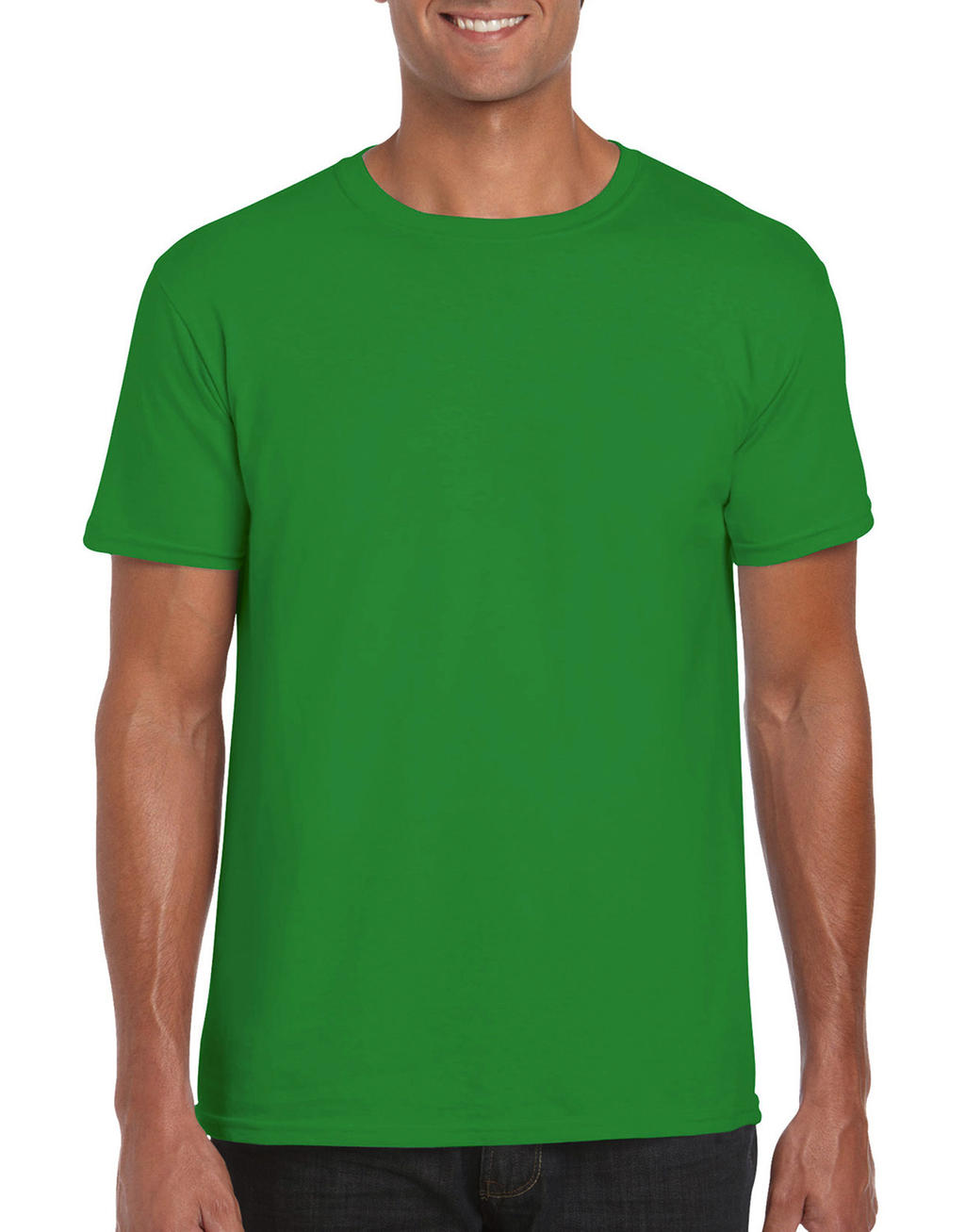  Softstyle? Ring Spun T-Shirt in Farbe Irish Green