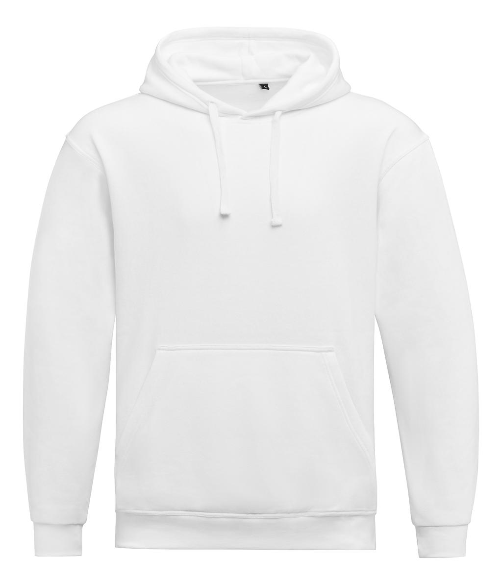  Unisex Hoodie in Farbe White