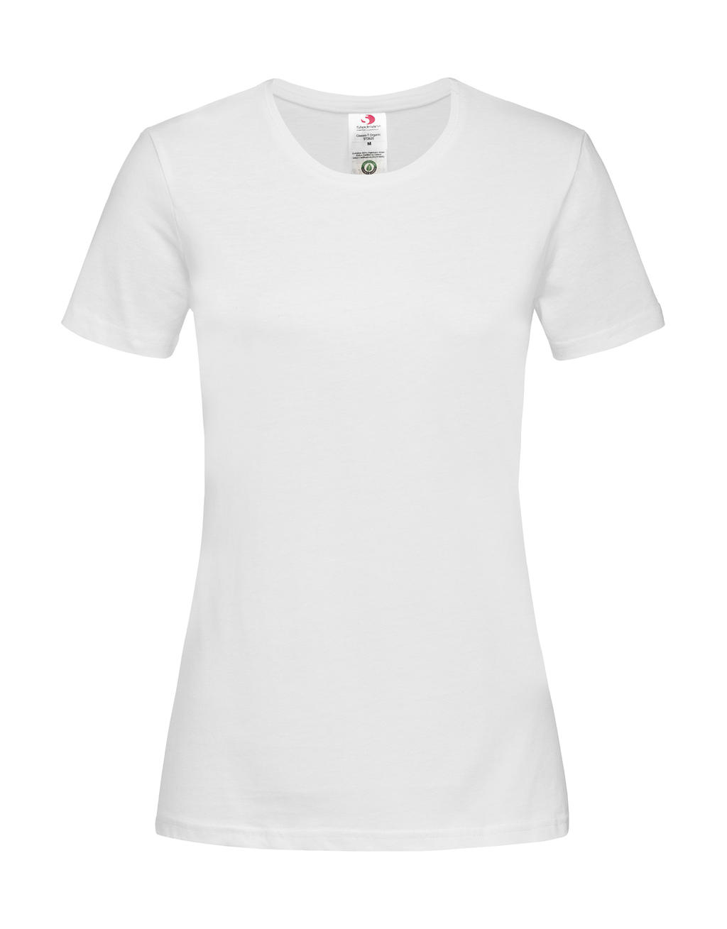  Classic-T Organic Fitted Women in Farbe White