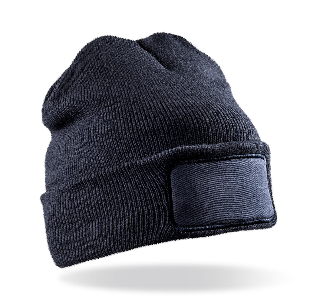  Recycled Thinsulate? Printers Beanie in Farbe Navy