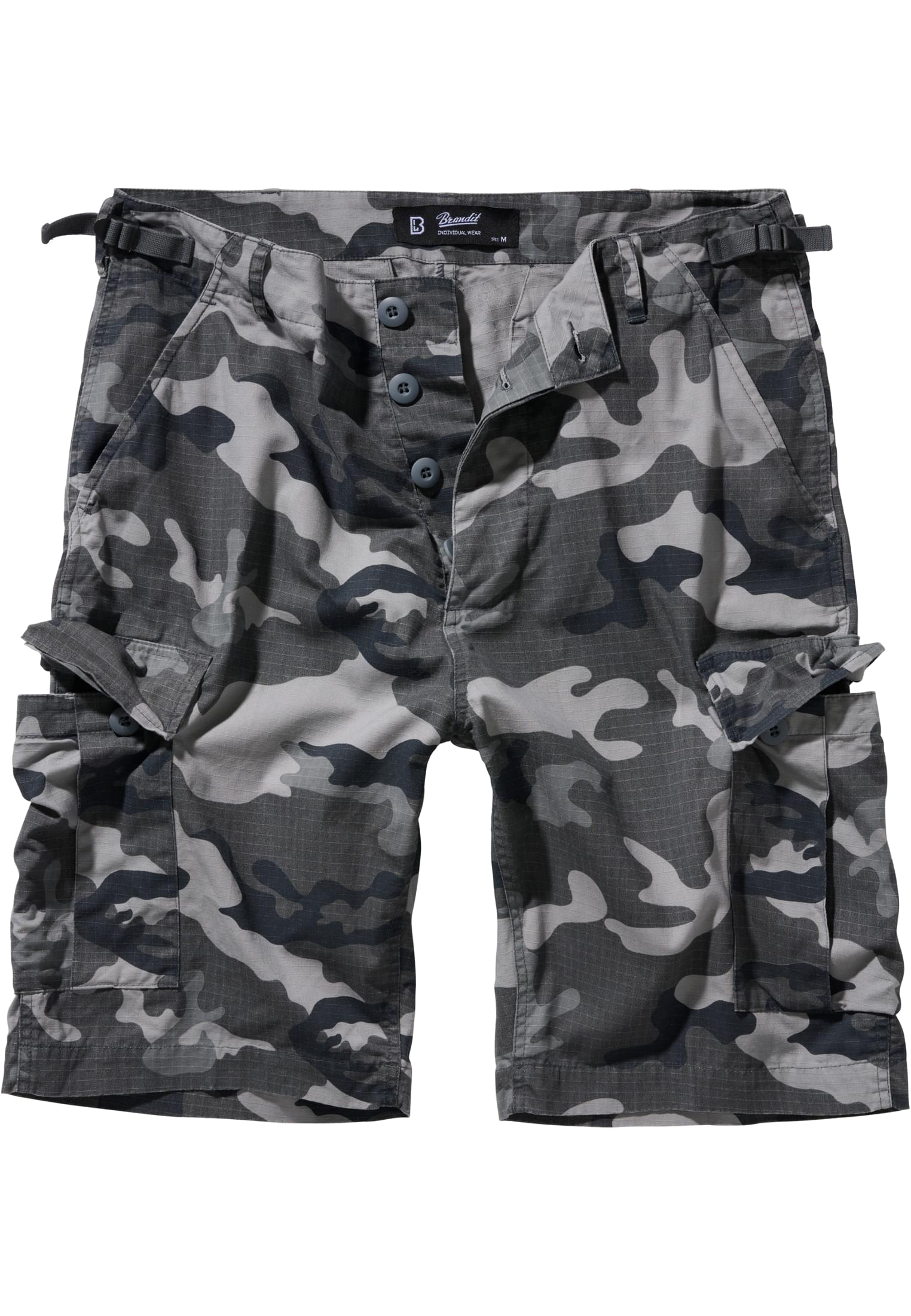 Shorts BDU Ripstop Shorts in Farbe grey camo