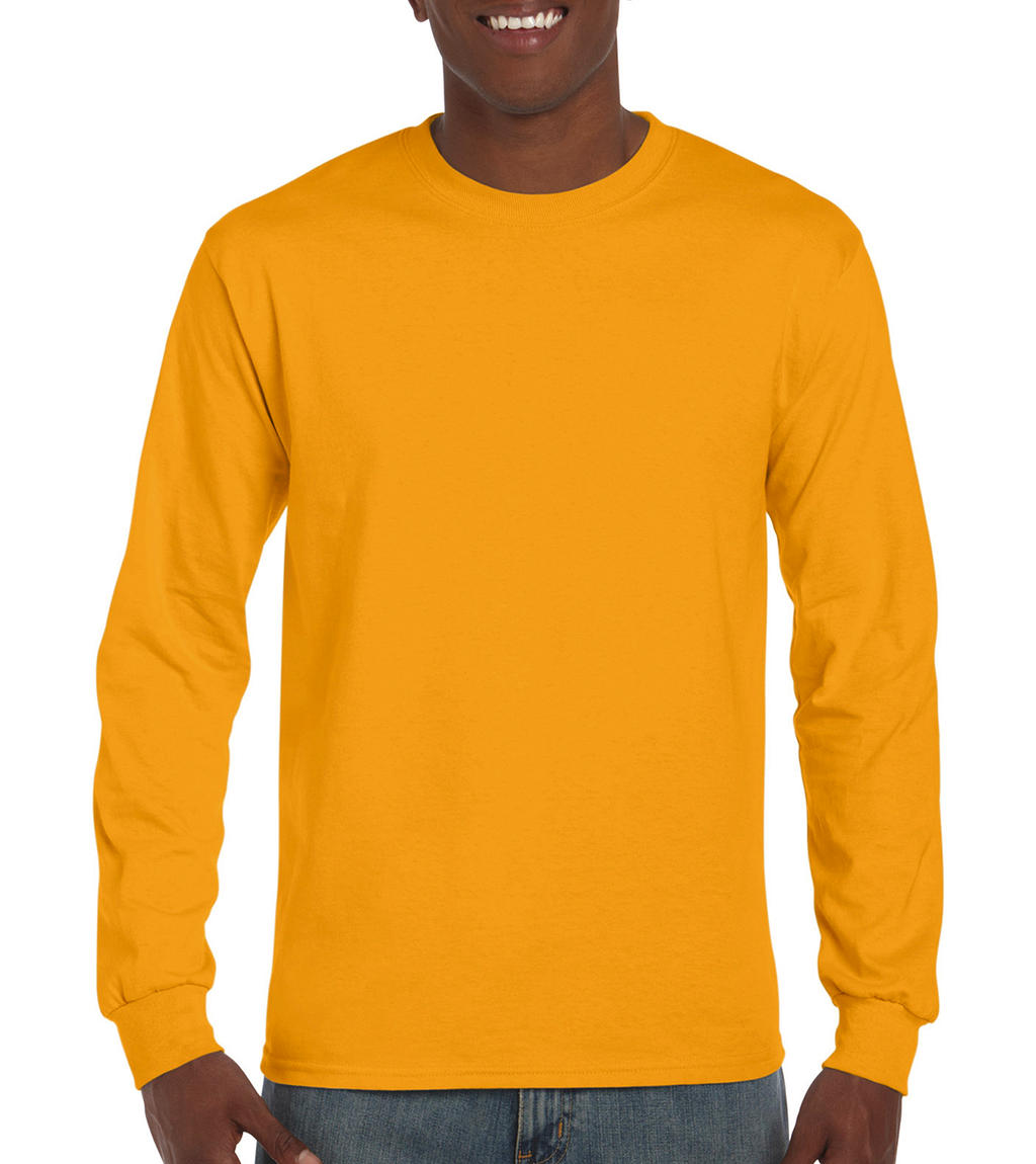  Ultra Cotton Adult T-Shirt LS in Farbe Gold