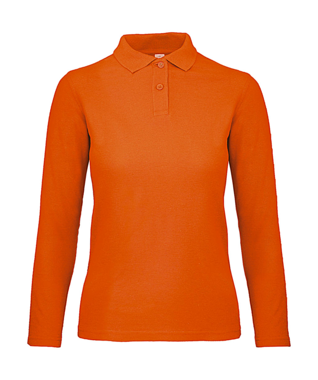  ID.001 LSL /women Polo in Farbe Orange