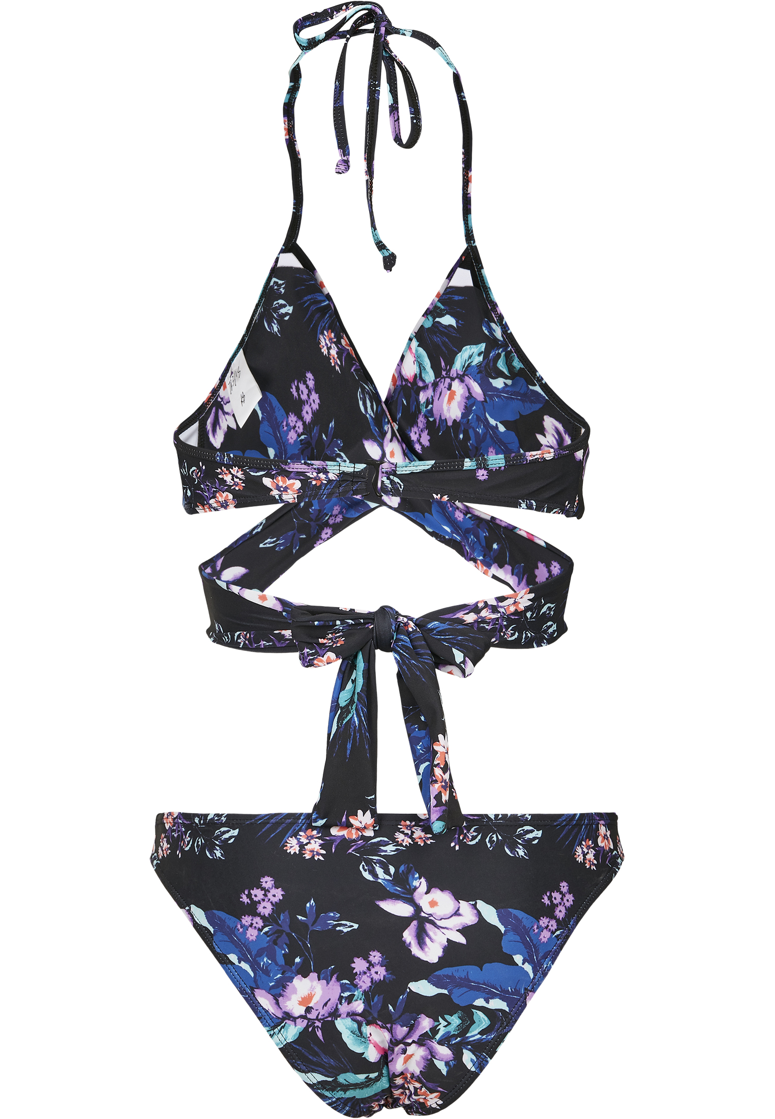 Bademode Ladies Draped Pattern Bikini in Farbe lilacflower