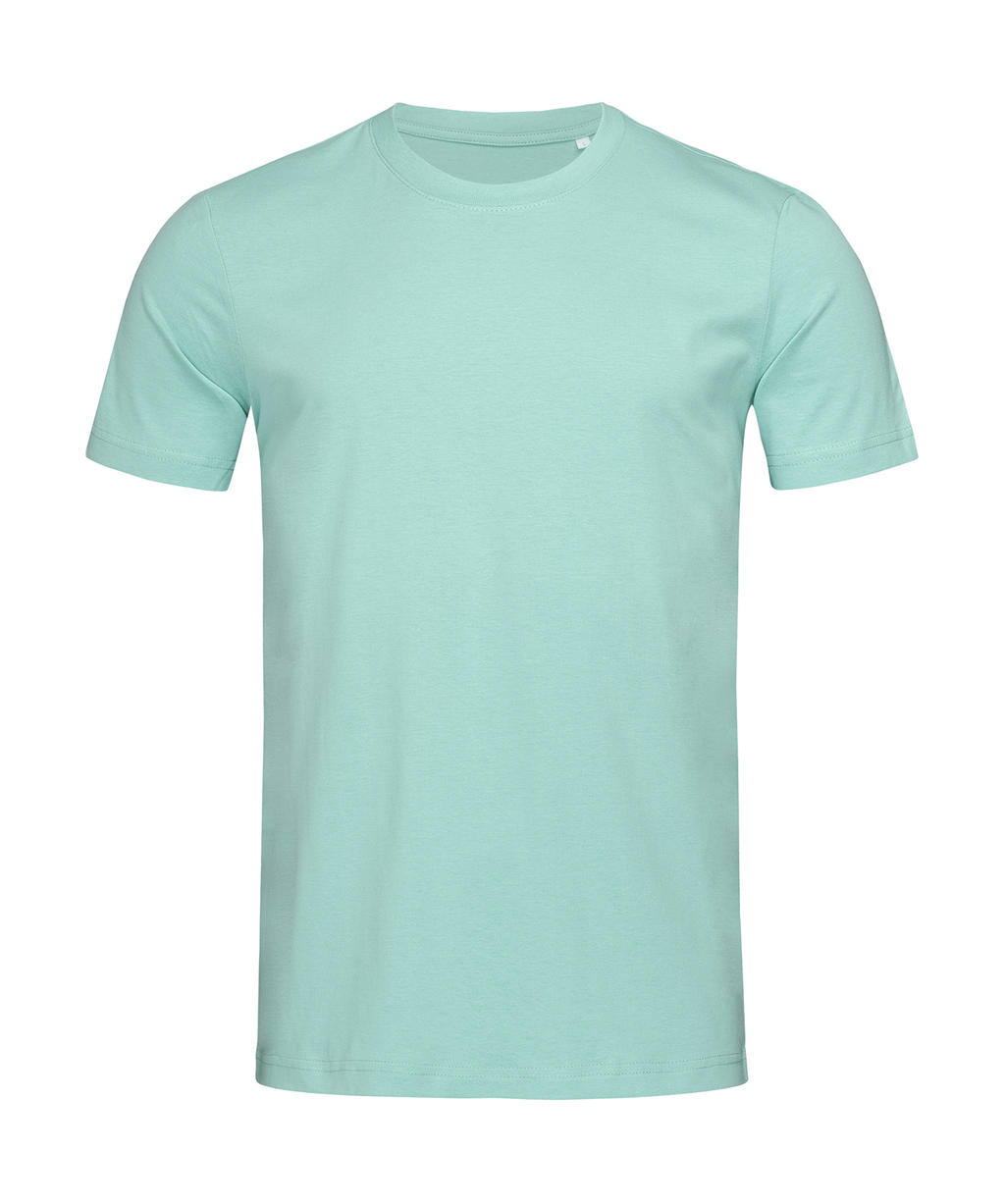  James Crew Neck Men in Farbe Frosted Blue