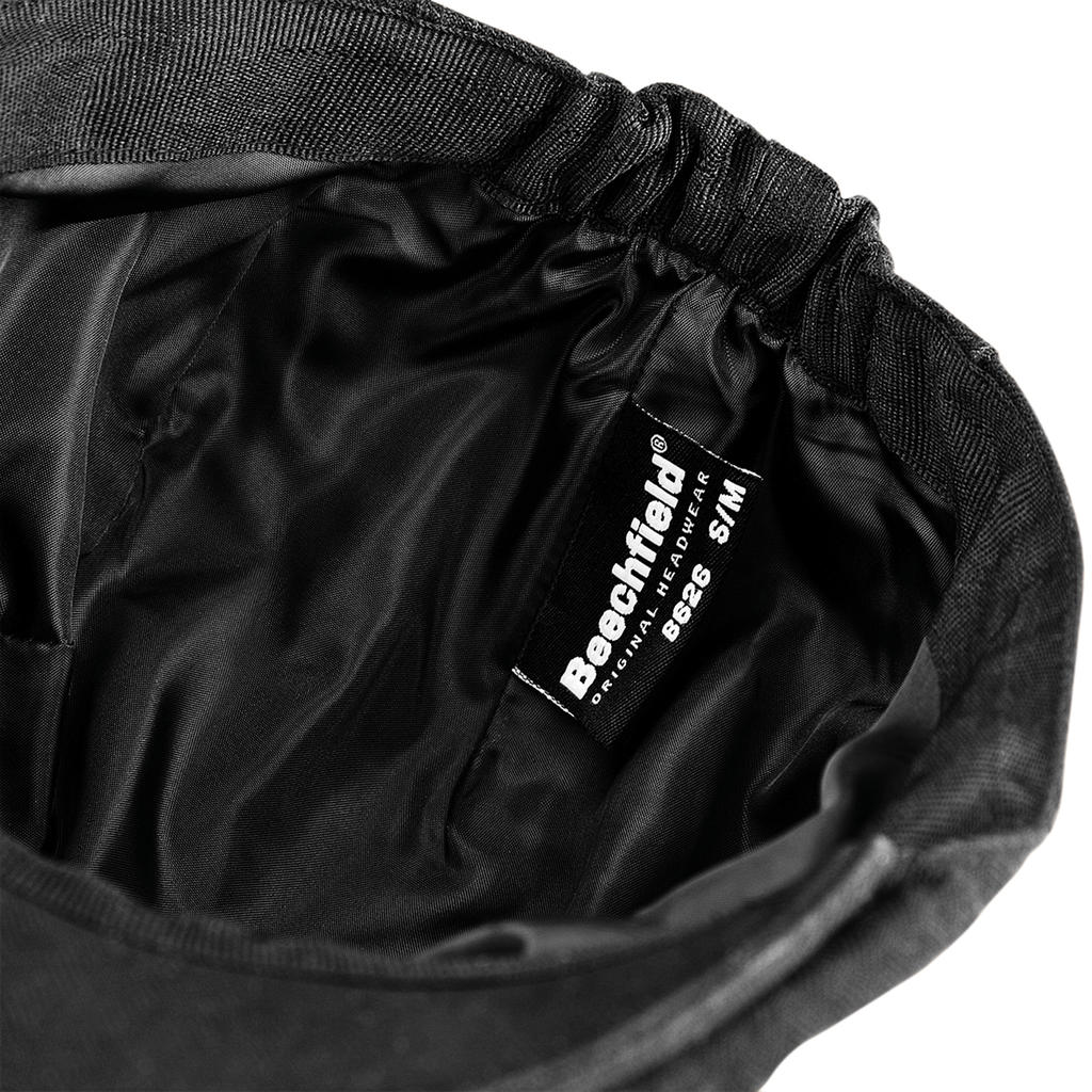  Vintage Flat Cap in Farbe Black
