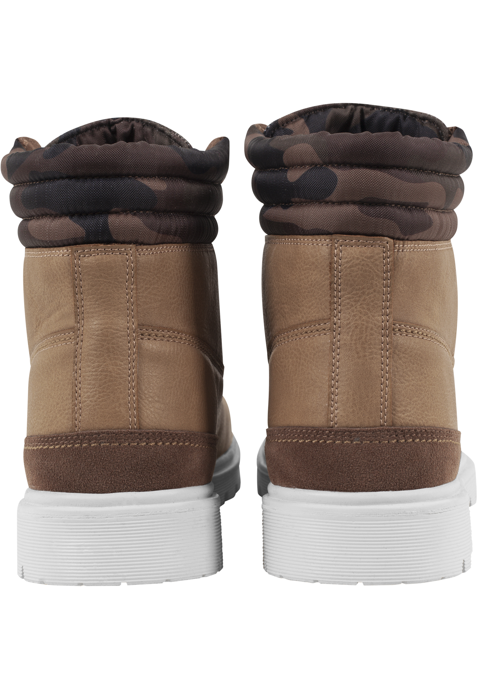 Schuhe Winter Boots in Farbe beige/woodcamo