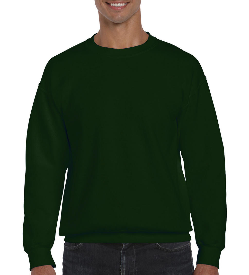  DryBlend Adult Crewneck Sweat in Farbe Forest Green
