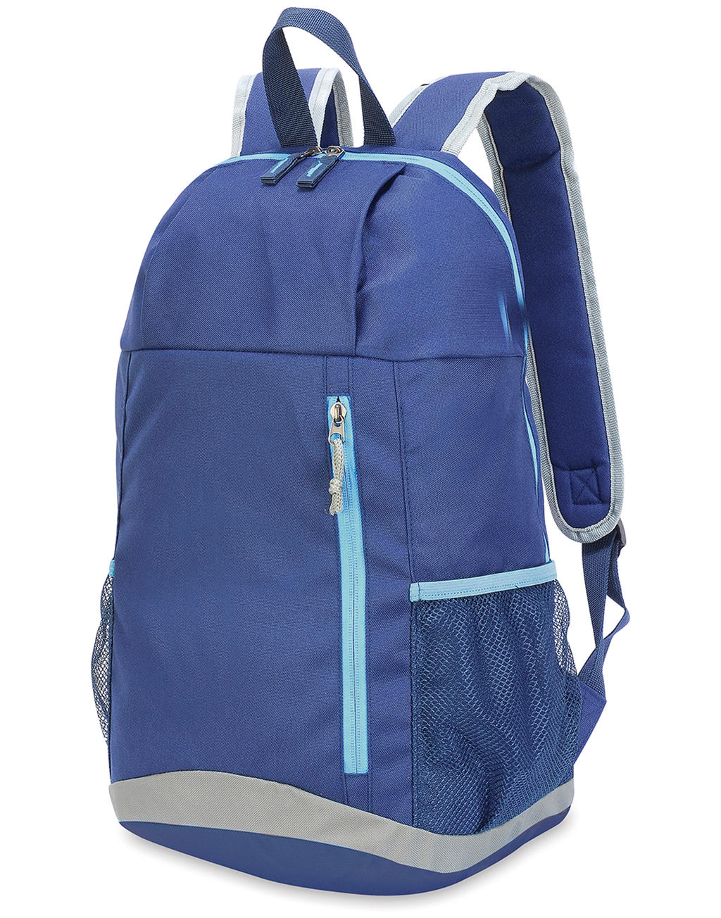  York Basic Backpack in Farbe French Navy/Sky Blue/Light Grey