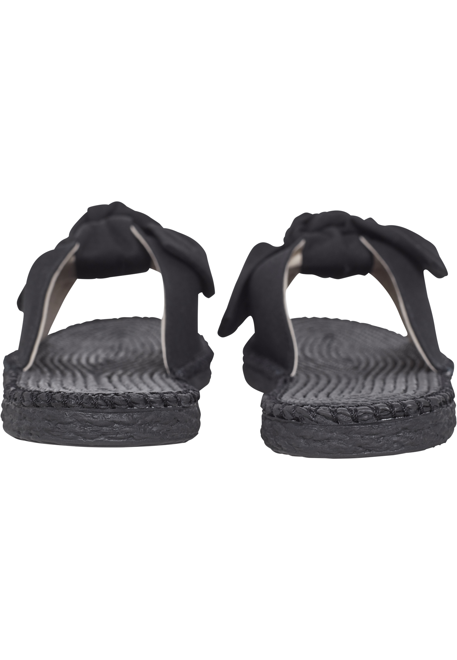 Schuhe Canvas Mules in Farbe black