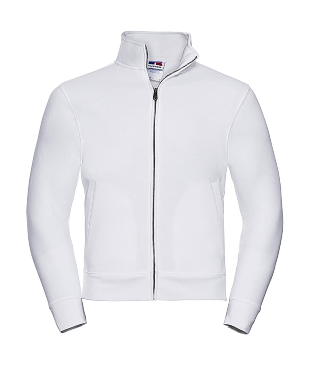  Mens Authentic Sweat Jacket in Farbe White