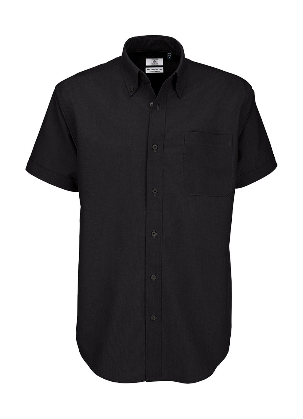  Oxford SSL/men Shirt in Farbe Black