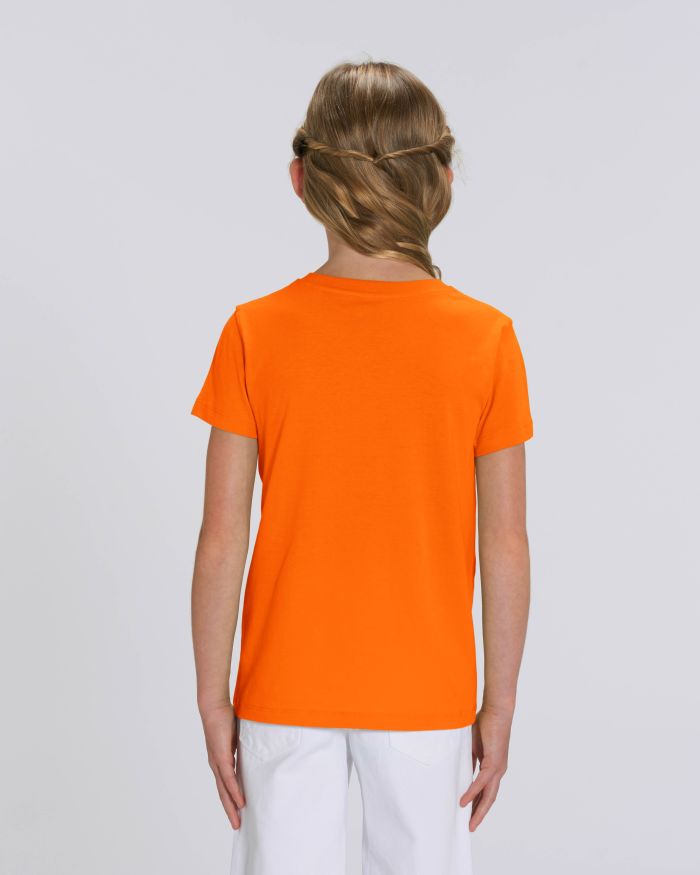 Kids T-Shirt Mini Creator in Farbe Bright Orange