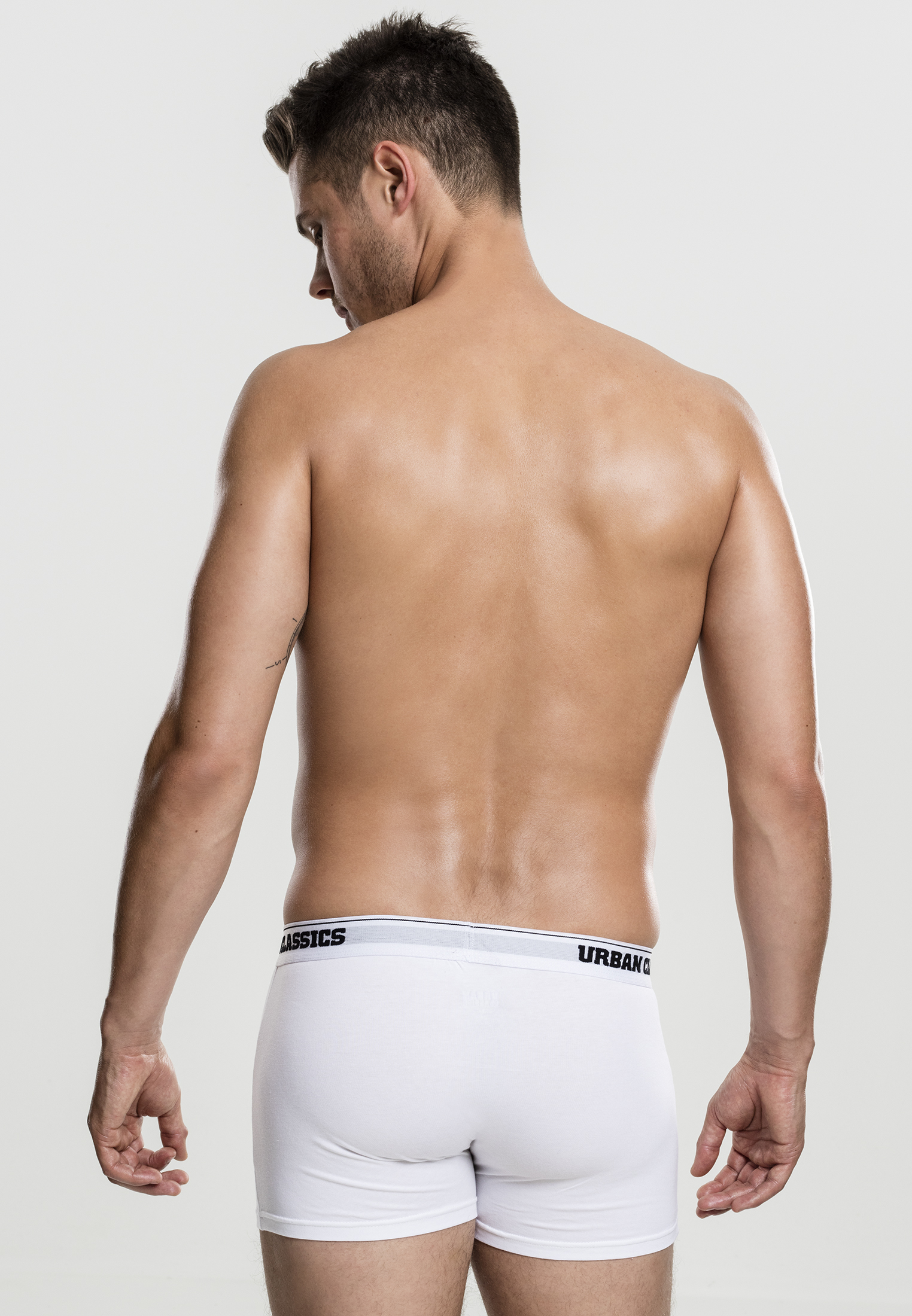 Underwear Modal Boxer Shorts Double-Pack in Farbe white