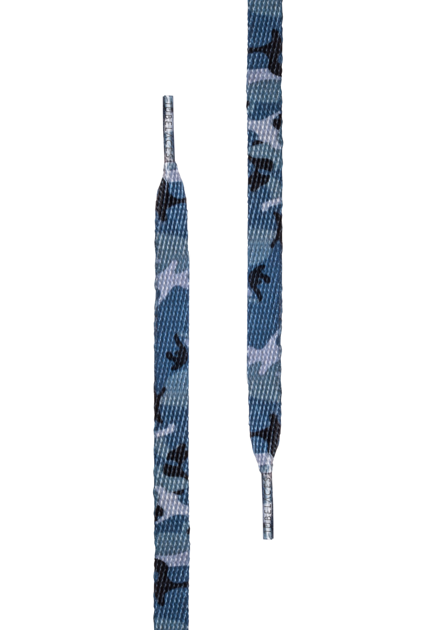 Laces Tubelaces Special Flat in Farbe grey camo