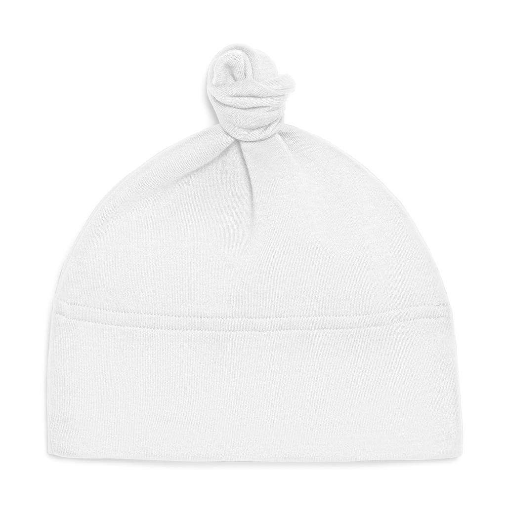  Baby 1 Knot Hat in Farbe White