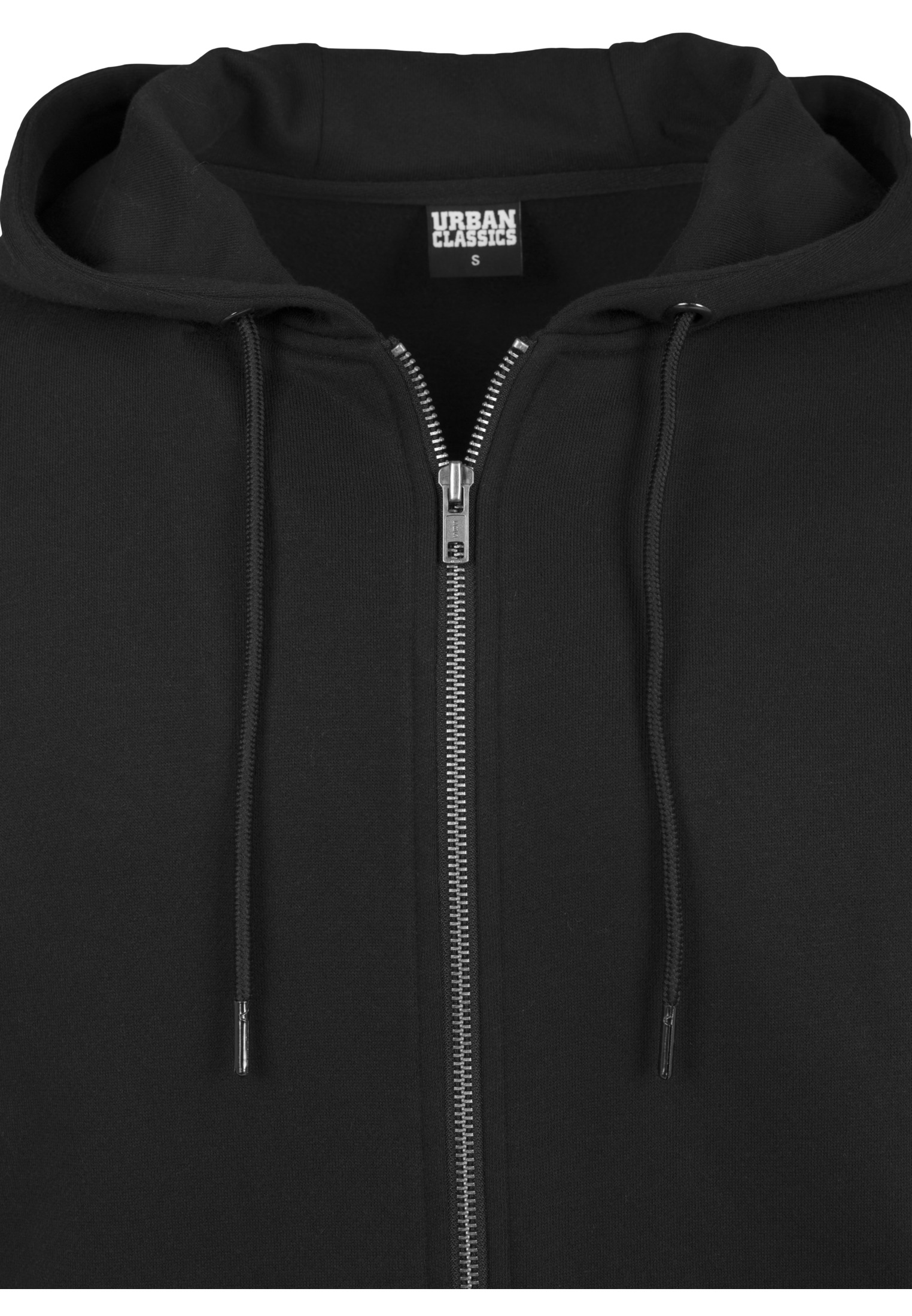 Zip Hoodies Basic Zip Hoody in Farbe black