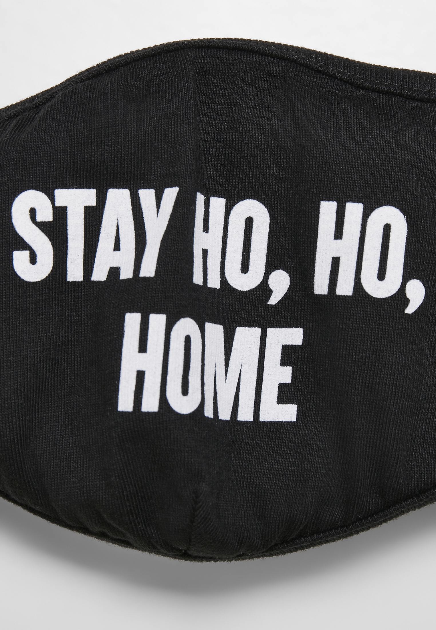 Masken Stay Ho Ho Home Face Mask in Farbe black