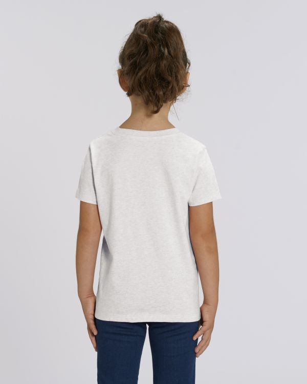 Kids T-Shirt Mini Creator in Farbe Cream Heather Grey