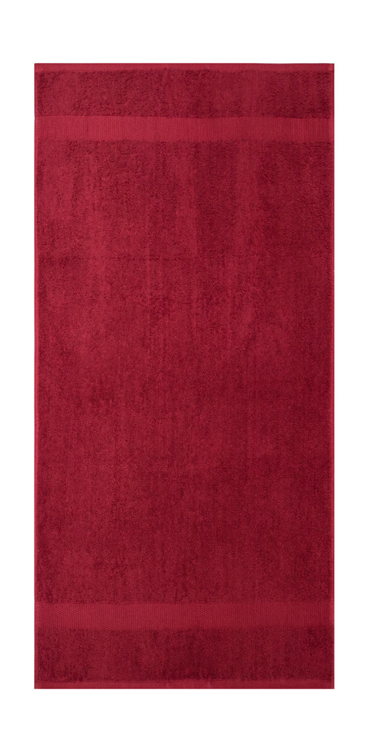  Tiber Bath Towel 70x140 cm in Farbe Rich Red