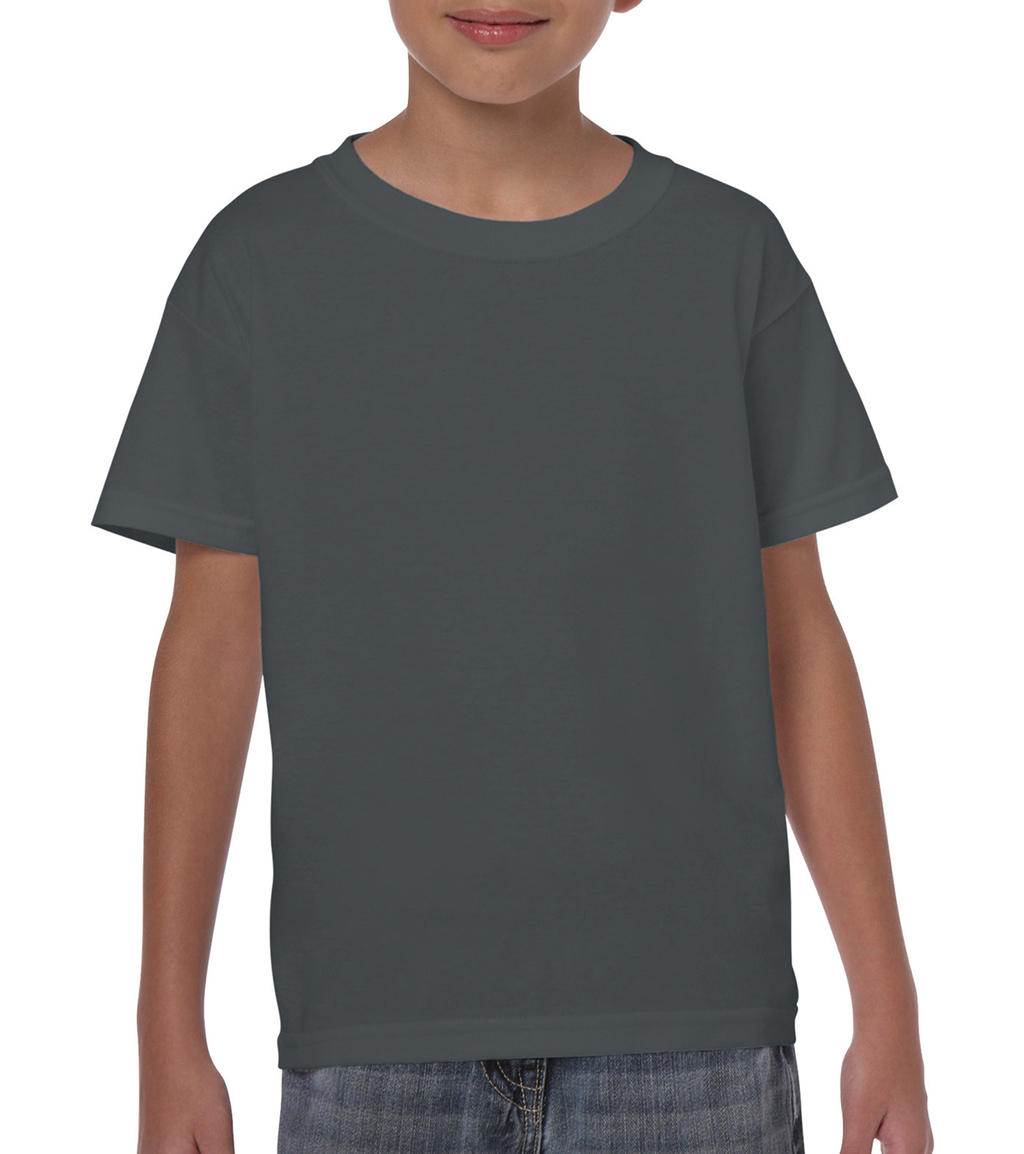  Heavy Cotton Youth T-Shirt in Farbe Charcoal