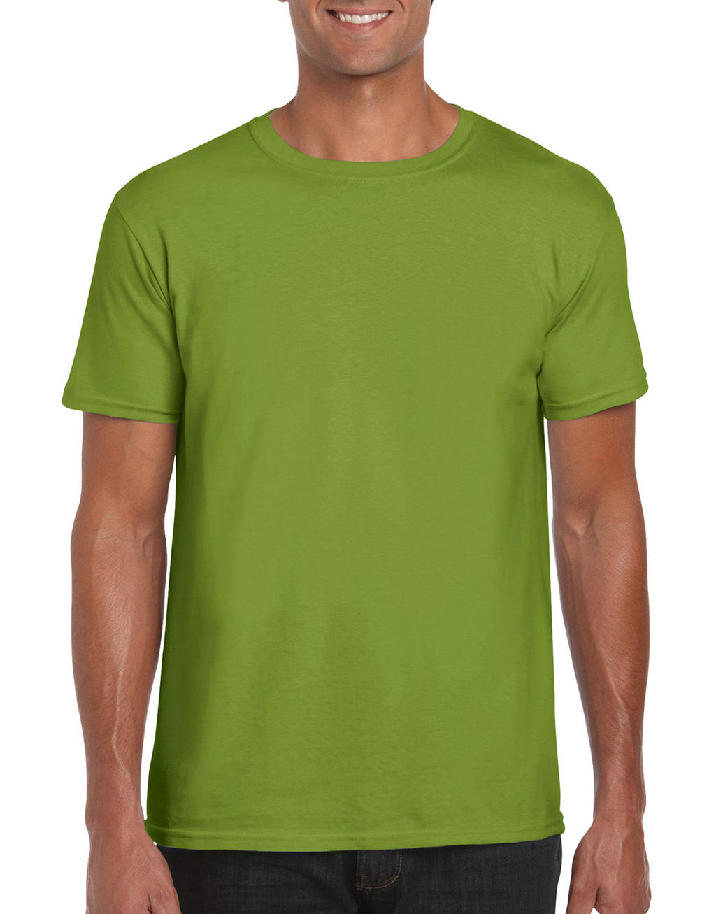  Softstyle? Ring Spun T-Shirt in Farbe Kiwi