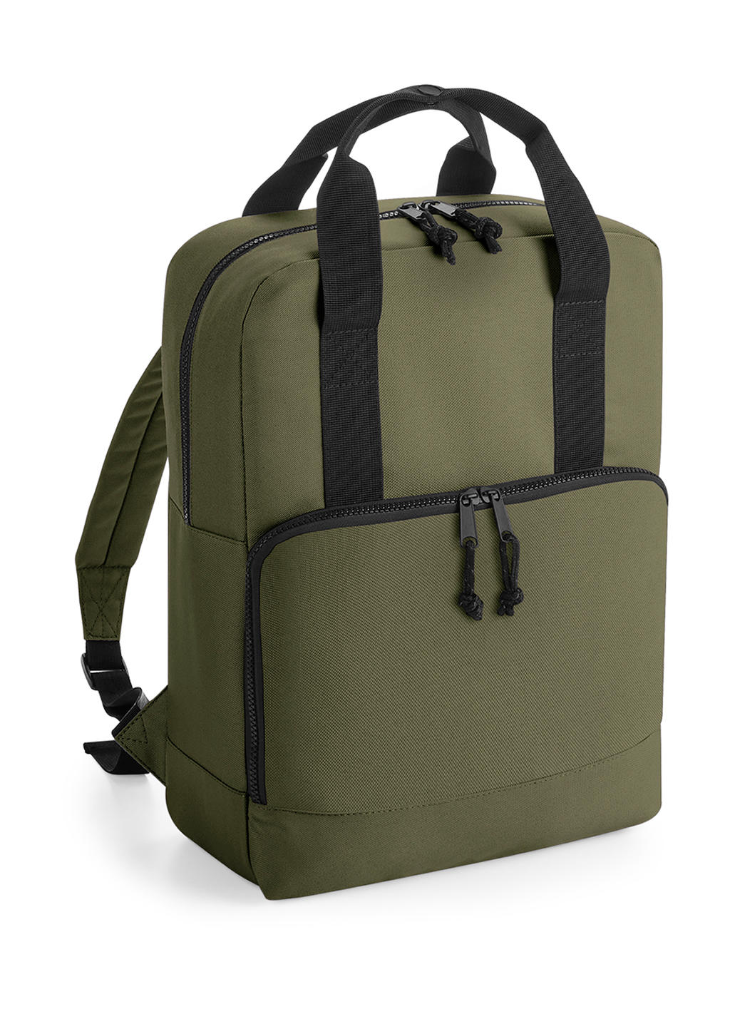  Recycled Twin Handle Cooler Backpack in Farbe Military Green