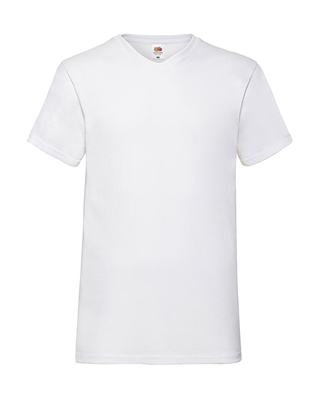  Valueweight V-Neck-Tee in Farbe White