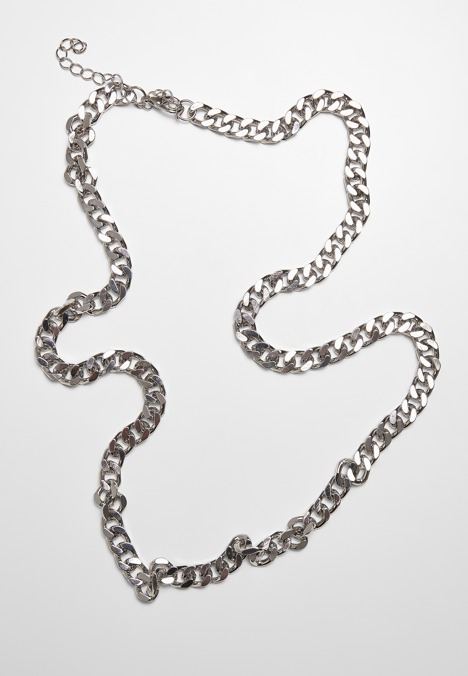 Schmuck Long Basic Necklace in Farbe silver