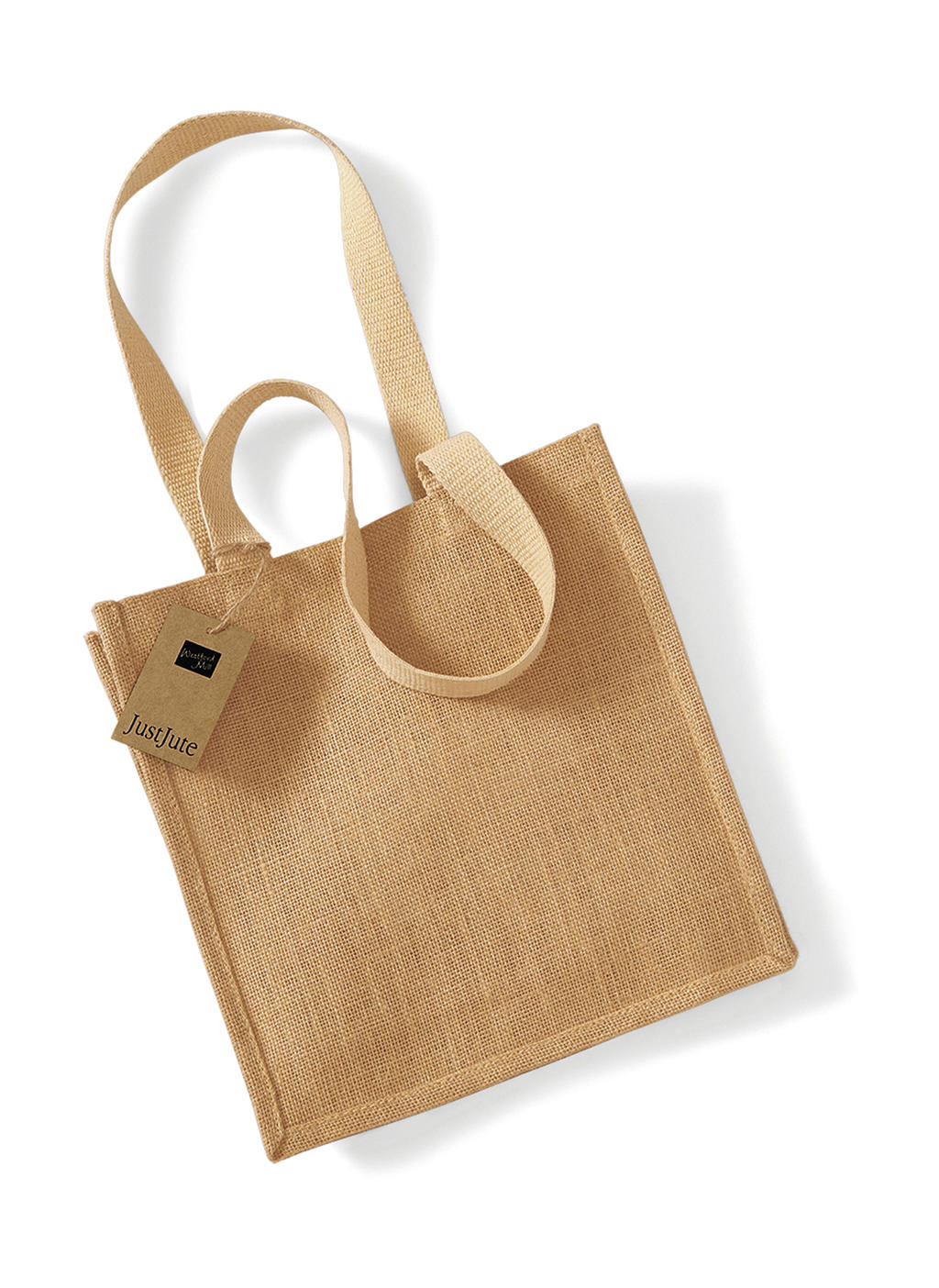 Jute Compact Tote in Farbe Natural