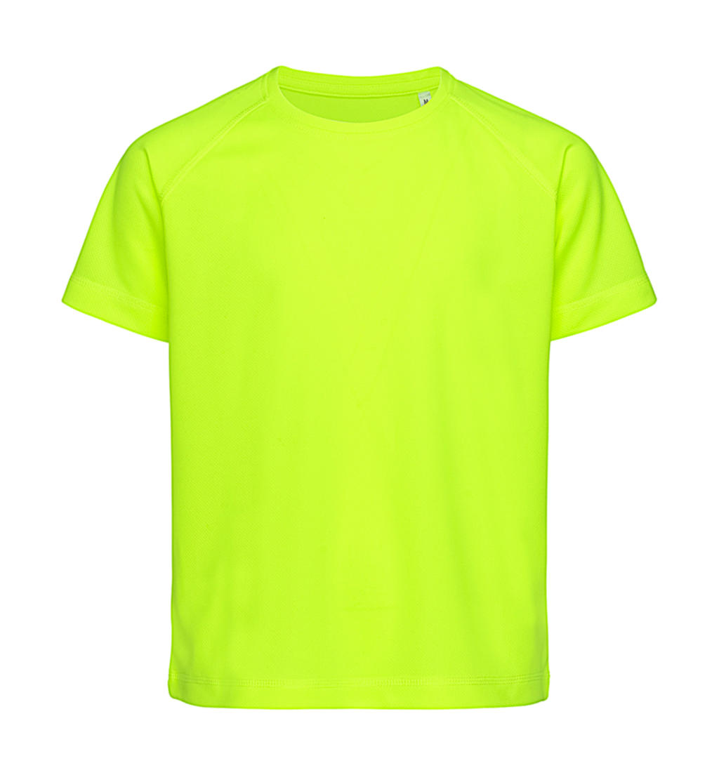  Active 140 Raglan Kids in Farbe Cyber Yellow