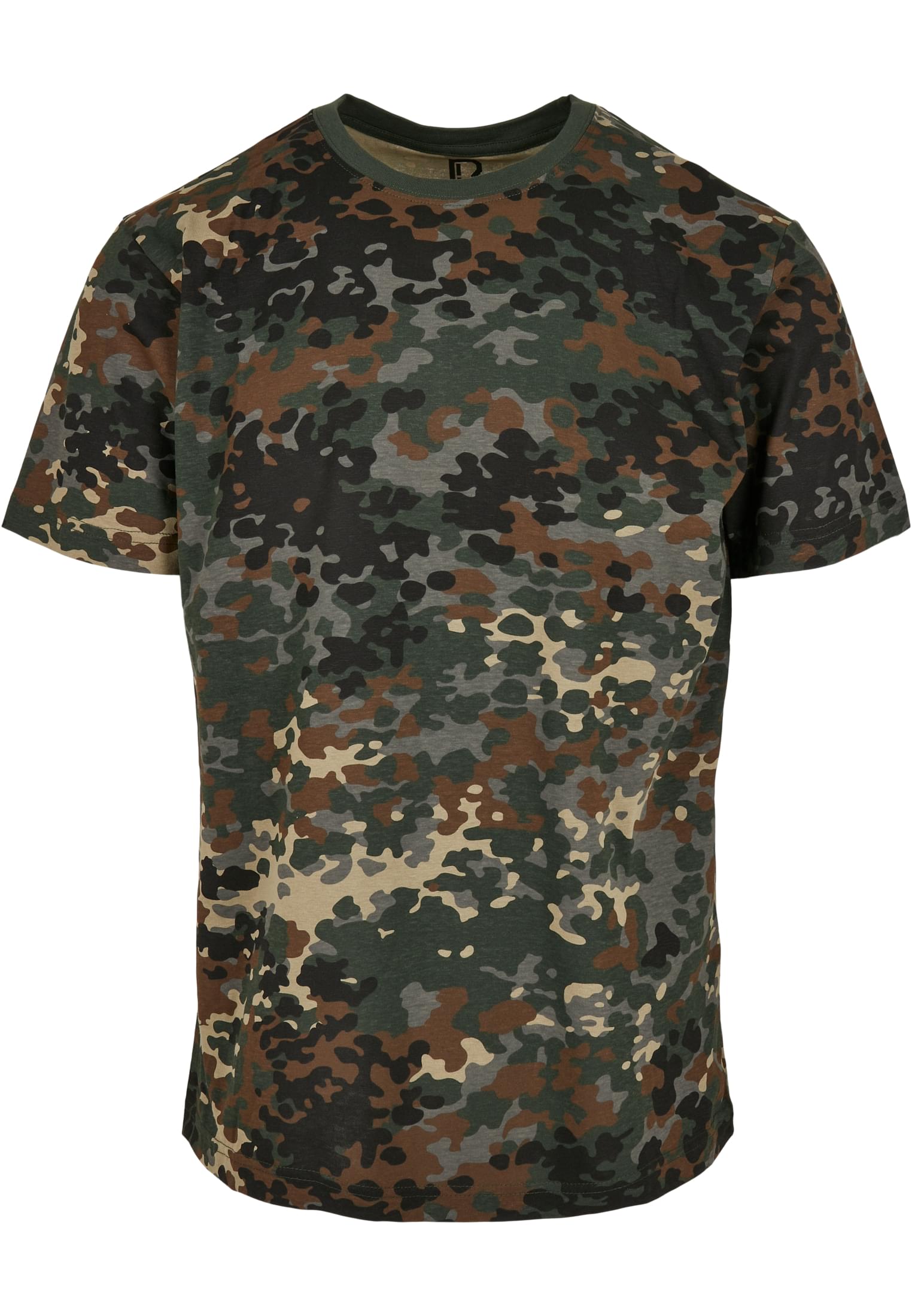 T-Shirts T-Shirt in Farbe flecktarn