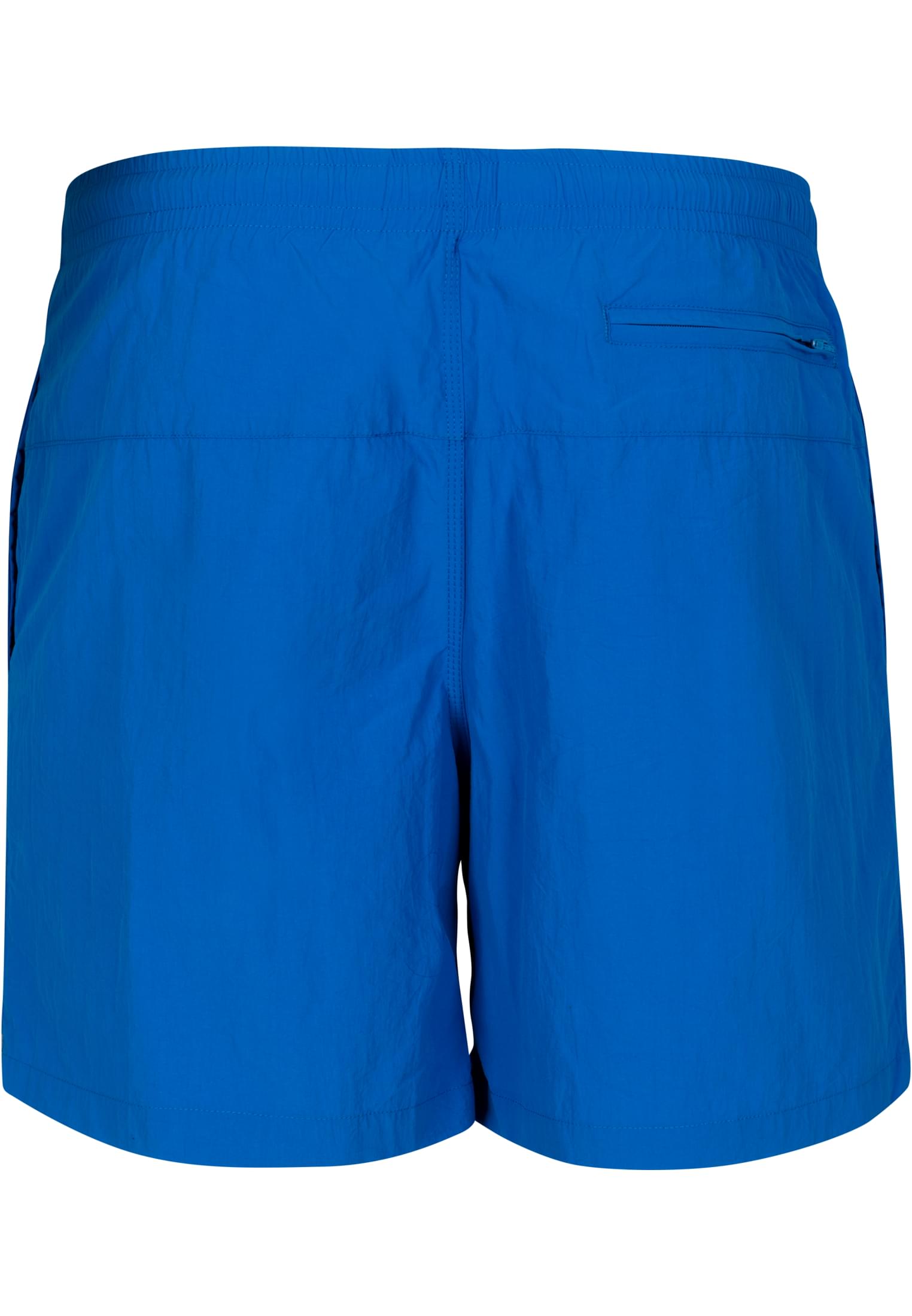 Plus Size Block Swim Shorts in Farbe cobalt blue