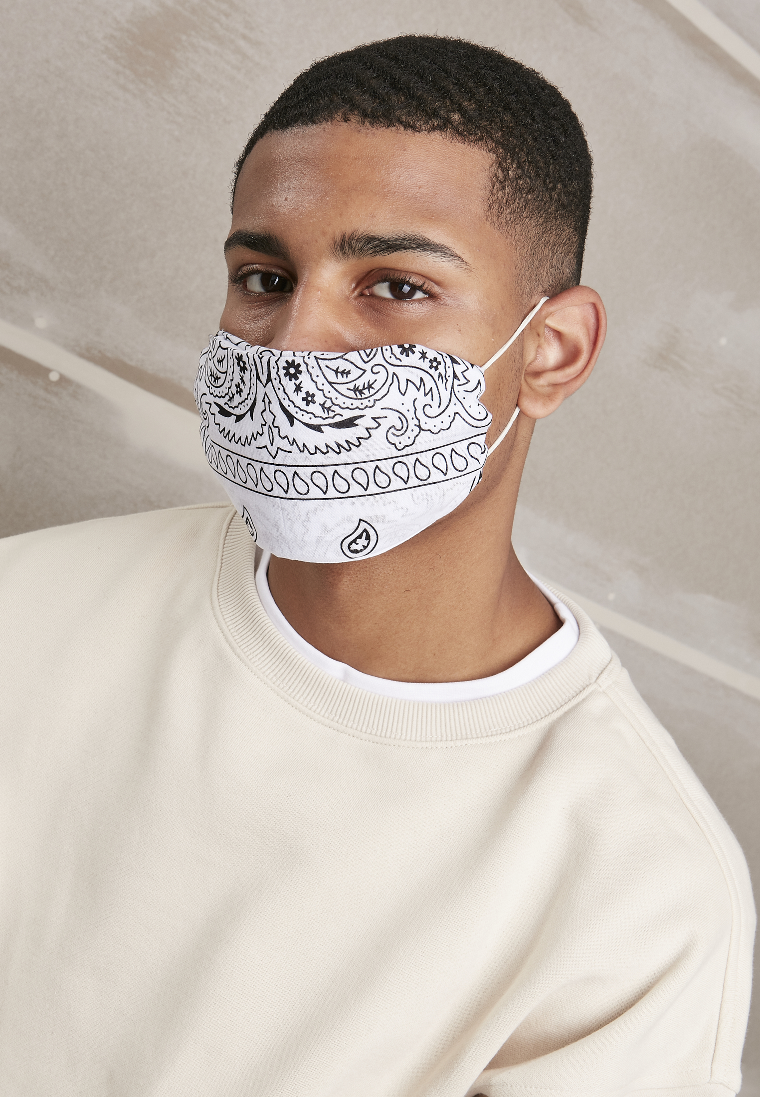 Masken Bandana 3-Pack in Farbe white