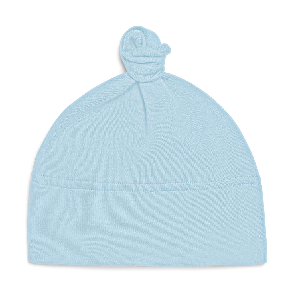  Baby 1 Knot Hat in Farbe Dusty Blue