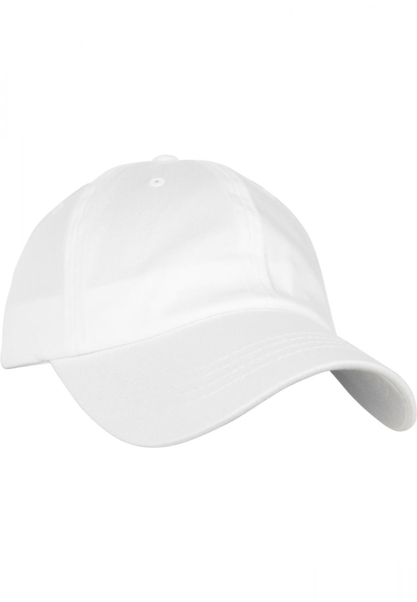 Nachhaltig Low Profile Organic Cotton Cap in Farbe white