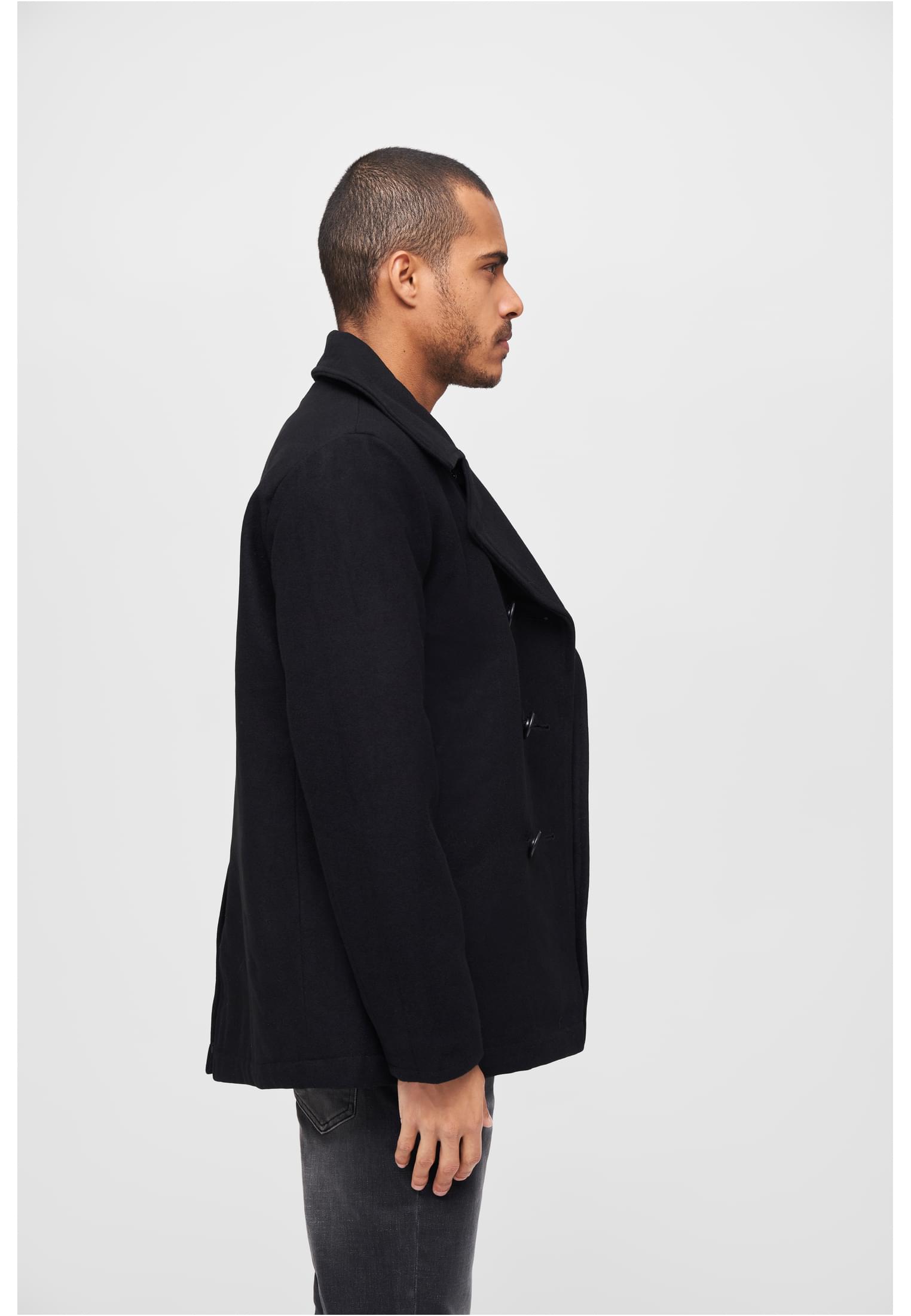 Jacken Pea Coat in Farbe black