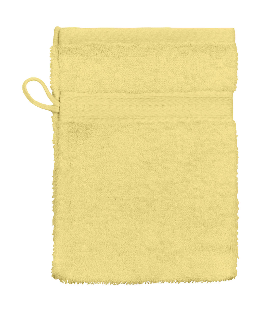  Rhine Wash Glove 16x22 cm in Farbe Yellow